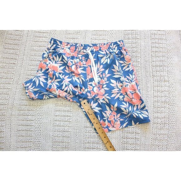 Chubbies Hawaiian Floral print men shorts Size M Swimwear elastic waist pants - Picture 4 of 7